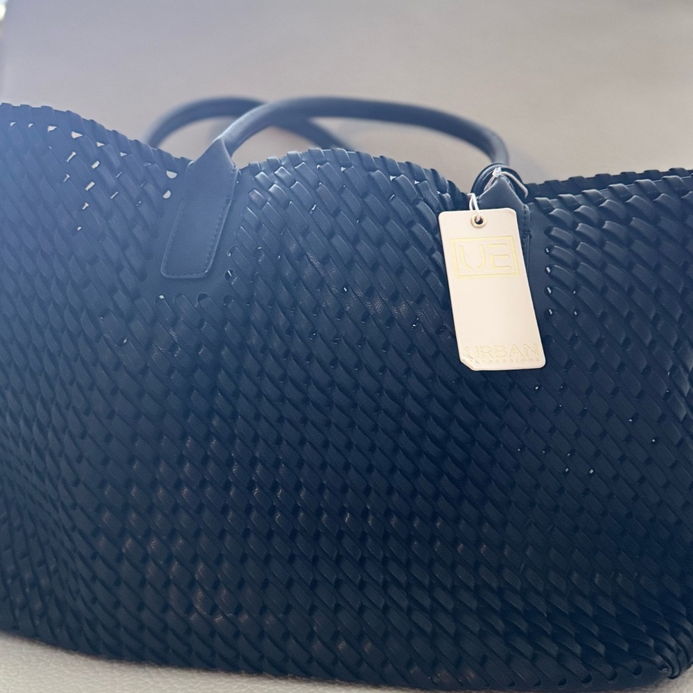 Urban Expressions Midnight Woven Backpack Cabat Intrecciato similar